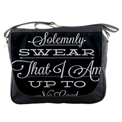 I Solemnly Swear Harry Potter Messenger Bag by nate14shop