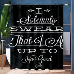 I Solemnly Swear Harry Potter Shower Curtain 60  X 72  (medium)  by nate14shop