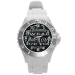 I Solemnly Swear Harry Potter Round Plastic Sport Watch (L) Front