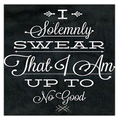 I Solemnly Swear Harry Potter Square Satin Scarf (36  X 36 ) by nate14shop