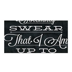 I Solemnly Swear Harry Potter Satin Wrap 35  X 70  by nate14shop