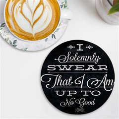 I Solemnly Swear Harry Potter Uv Print Round Tile Coaster