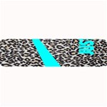 Just Do It Leopard Silver Large Bar Mats 32 x8.5  Bar Mat