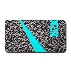 Just Do It Leopard Silver Medium Bar Mats by nate14shop