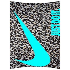 Just Do It Leopard Silver Back Support Cushion by nate14shop