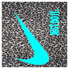 Just Do It Leopard Silver Lightweight Scarf  by nate14shop