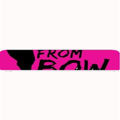 Bow To Toe Cheer Pink Small Bar Mats by nate14shop