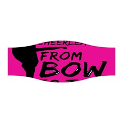 Bow To Toe Cheer Pink Stretchable Headband by nate14shop