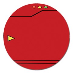 Pokedex Magnet 5  (Round)