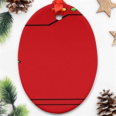 Pokedex Oval Ornament (Two Sides)