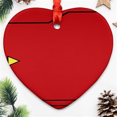 Pokedex Heart Ornament (Two Sides)