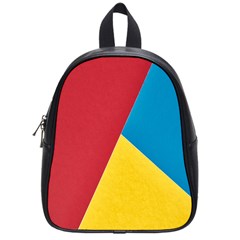 Tri Calor Background-color School Bag (small)