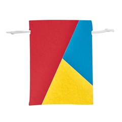 Tri Calor Background-color Lightweight Drawstring Pouch (m) by nate14shop