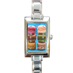 Colorful 0011 Rectangle Italian Charm Watch by nate14shop