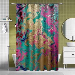 Freedom To Pour Shower Curtain 48  X 72  (small)  by Hayleyboop