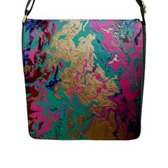 Freedom To Pour Flap Closure Messenger Bag (l) by Hayleyboop