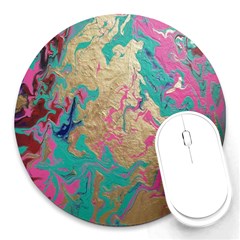 Freedom To Pour Round Mousepads by Hayleyboop