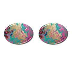 Freedom To Pour Cufflinks (oval) by Hayleyboop