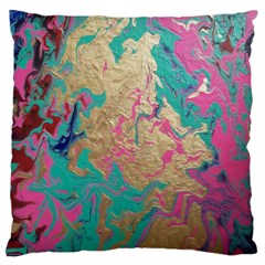 Freedom To Pour Large Cushion Case (one Side) by Hayleyboop