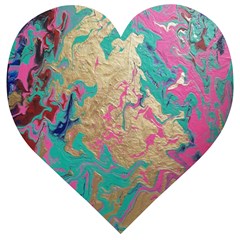 Freedom To Pour Wooden Puzzle Heart by Hayleyboop