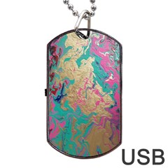 Freedom To Pour Dog Tag Usb Flash (two Sides) by Hayleyboop