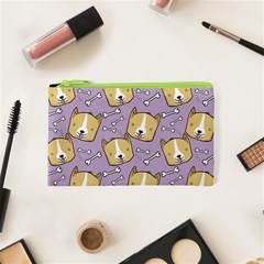 Corgi Pattern Cosmetic Bag (xs) by Sudhe