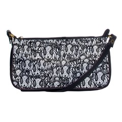 Sketchy Monster Insect Drawing Motif Pattern Shoulder Clutch Bag by dflcprintsclothing