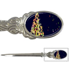 Abstract-christmas-tree Letter Opener