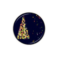 Abstract-christmas-tree Hat Clip Ball Marker (10 Pack)