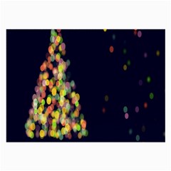 Abstract-christmas-tree Large Glasses Cloth by nate14shop