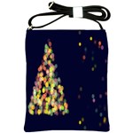 Abstract-christmas-tree Shoulder Sling Bag Front