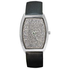 Artwork-005 Barrel Style Metal Watch by nate14shop