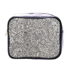 Artwork-005 Mini Toiletries Bag (one Side) by nate14shop