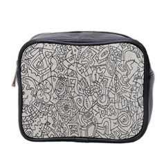 Artwork-005 Mini Toiletries Bag (two Sides) by nate14shop