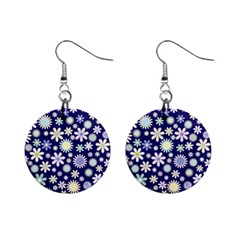 Background-a 002 Mini Button Earrings