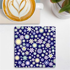 Background-a 002 Uv Print Square Tile Coaster 