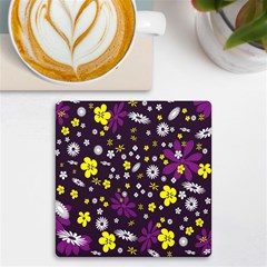 Background-a 003 Uv Print Square Tile Coaster 