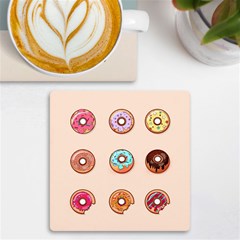 Background-a 006 Uv Print Square Tile Coaster 