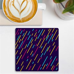 Background-a 008 Uv Print Square Tile Coaster 