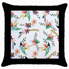 Background-a 011 Throw Pillow Case (black)