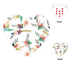 Background-a 011 Playing Cards Single Design (heart) by nate14shop