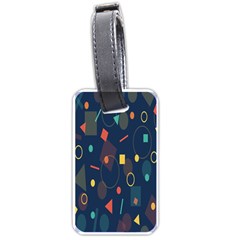 Background-a 012 Luggage Tag (one Side) by nate14shop