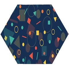 Background-a 012 Wooden Puzzle Hexagon by nate14shop