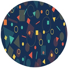 Background-a 012 Wooden Puzzle Round by nate14shop