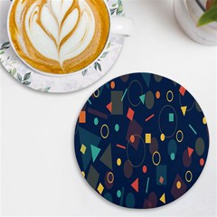 Background-a 012 Uv Print Round Tile Coaster