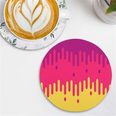 Background-a 013 Uv Print Round Tile Coaster