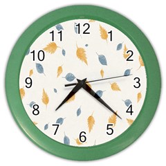 Background-a 016 Color Wall Clock by nate14shop