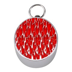 Banner Love Red Mini Silver Compasses by nate14shop