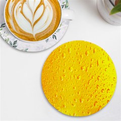 Beer-003 Uv Print Round Tile Coaster by nate14shop