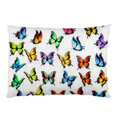 Big Collection Off Colorful Butterfiles Pillow Case by nate14shop